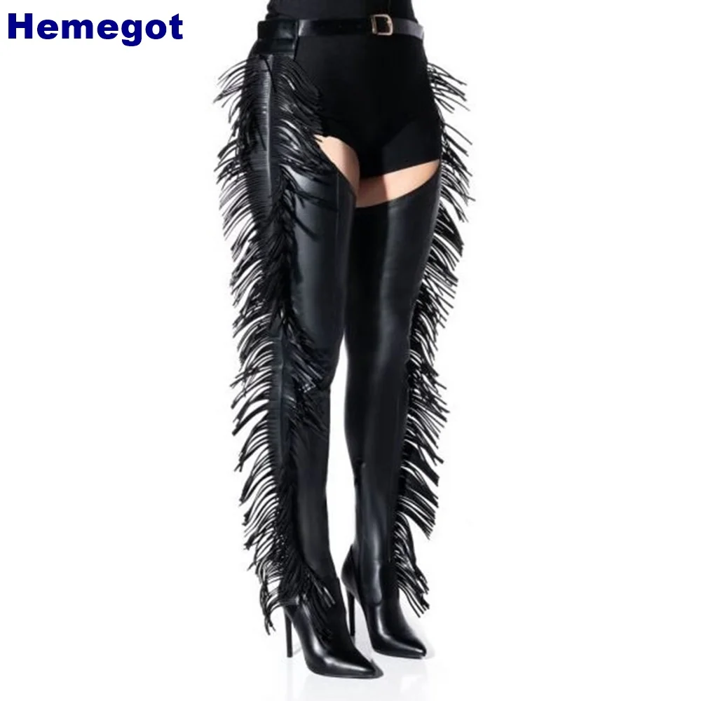 Sexy Ladies Black Fringed Wais - Street Fashion Lady บทวิจารณ์และราคา