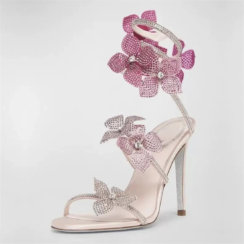 Eilyken Sexy CRYSTAL Flower Th - Street Fashion Ladies บทวิจารณ์และราคา