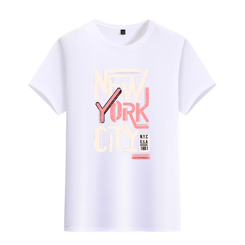Men's Black Round-Neck Short-S - Street Fashion Of New York บทวิจารณ์และราคา