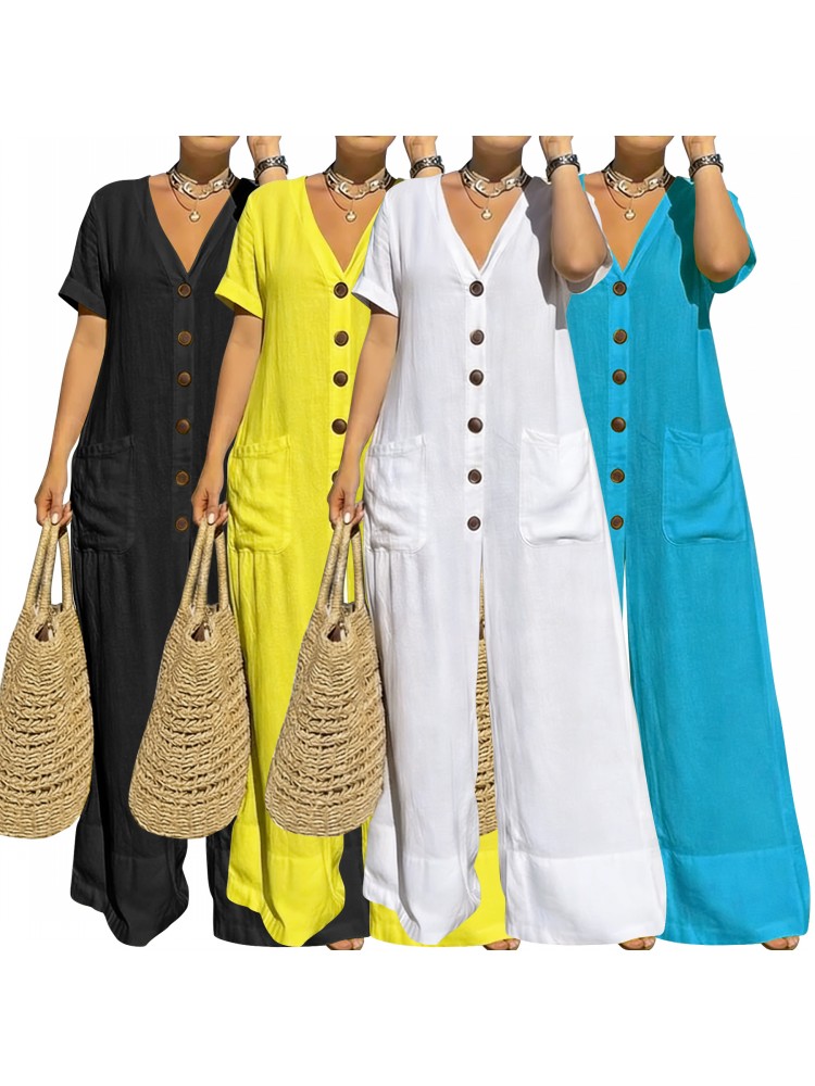 Plus Size Women Clothes Jumpsu - Street Fashion Plus Size บทวิจารณ์และราคา