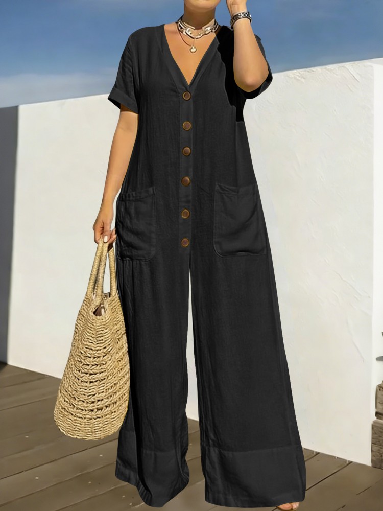 Plus Size Women Clothes Jumpsu - Street Fashion Plus Size บทวิจารณ์และราคา