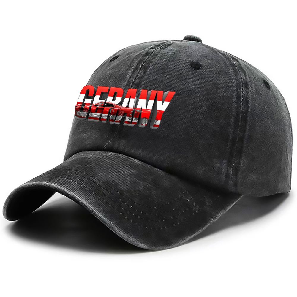 1pc Germany Style Washed Hat,  - Street Fashion Germany บทวิจารณ์และราคา