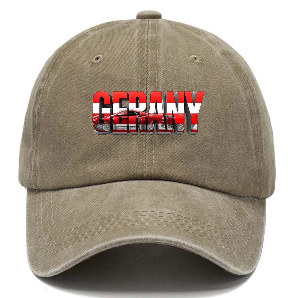 1pc Germany Style Washed Hat,  - Street Fashion Germany บทวิจารณ์และราคา