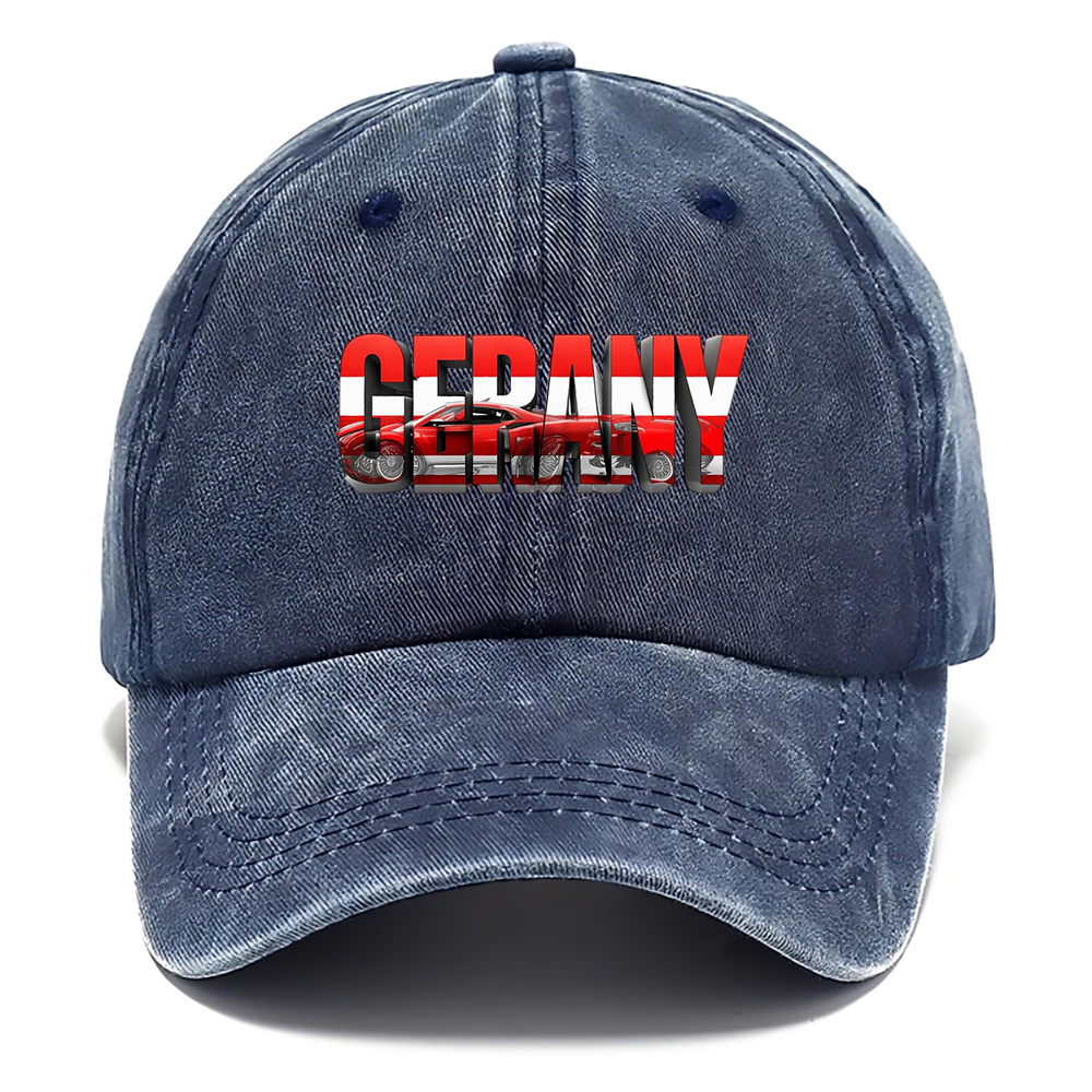 1pc Germany Style Washed Hat,  - Street Fashion Germany บทวิจารณ์และราคา