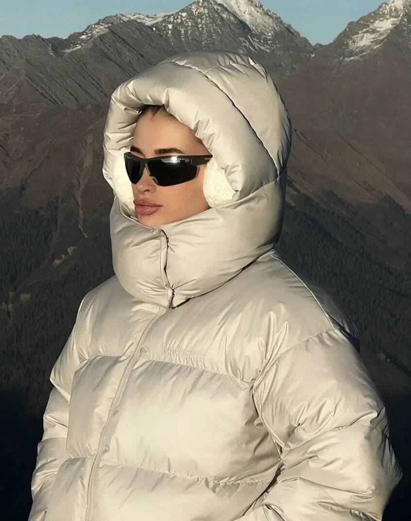 Winter Warm Down Women Fashion - Street Fashion Taiwan บทวิจารณ์และราคา