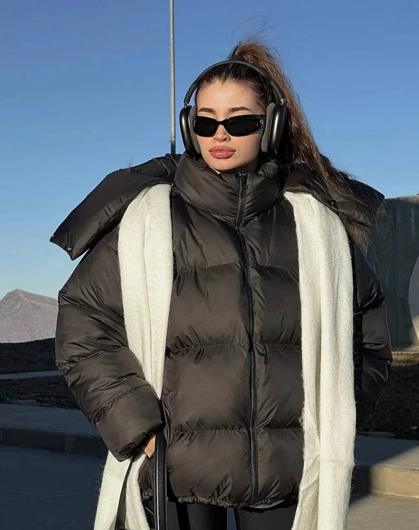 Winter Warm Down Women Fashion - Street Fashion Taiwan บทวิจารณ์และราคา
