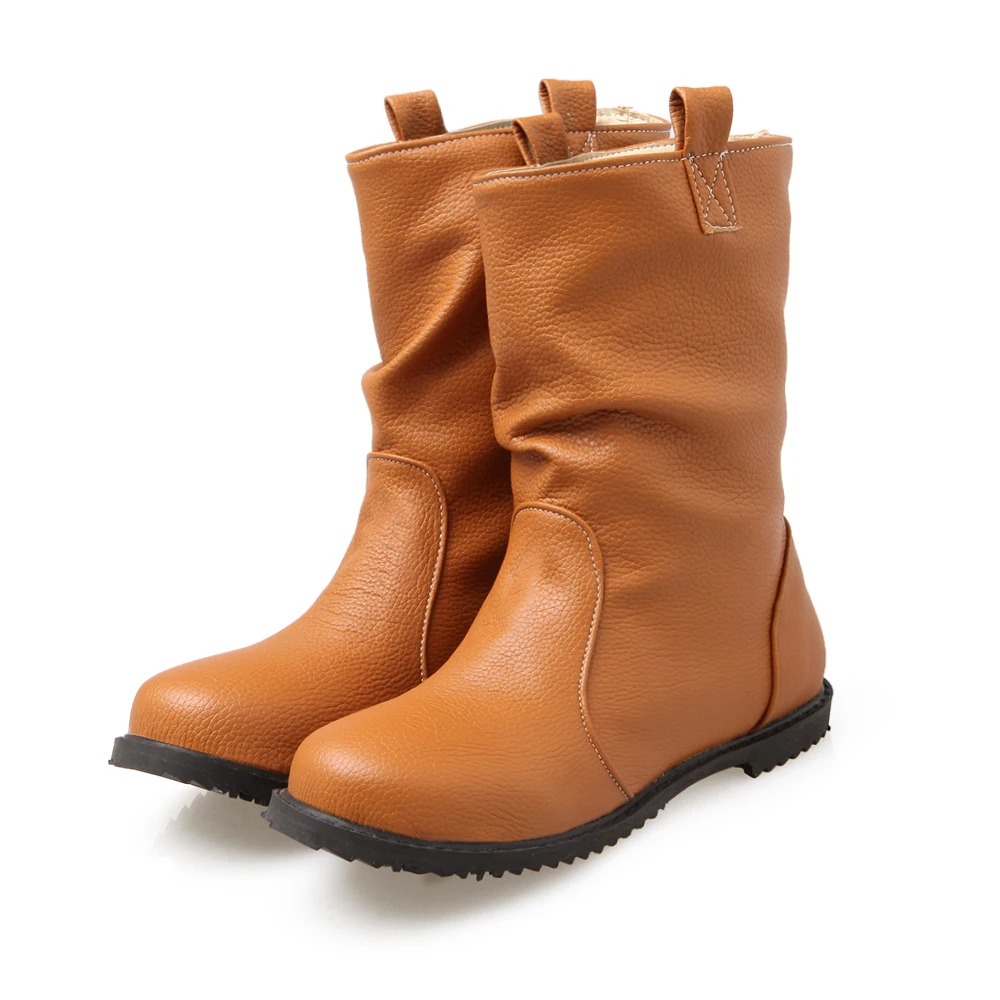 2017 Botas Mujer Winter Boots  - Street Fashion Rome บทวิจารณ์และราคา