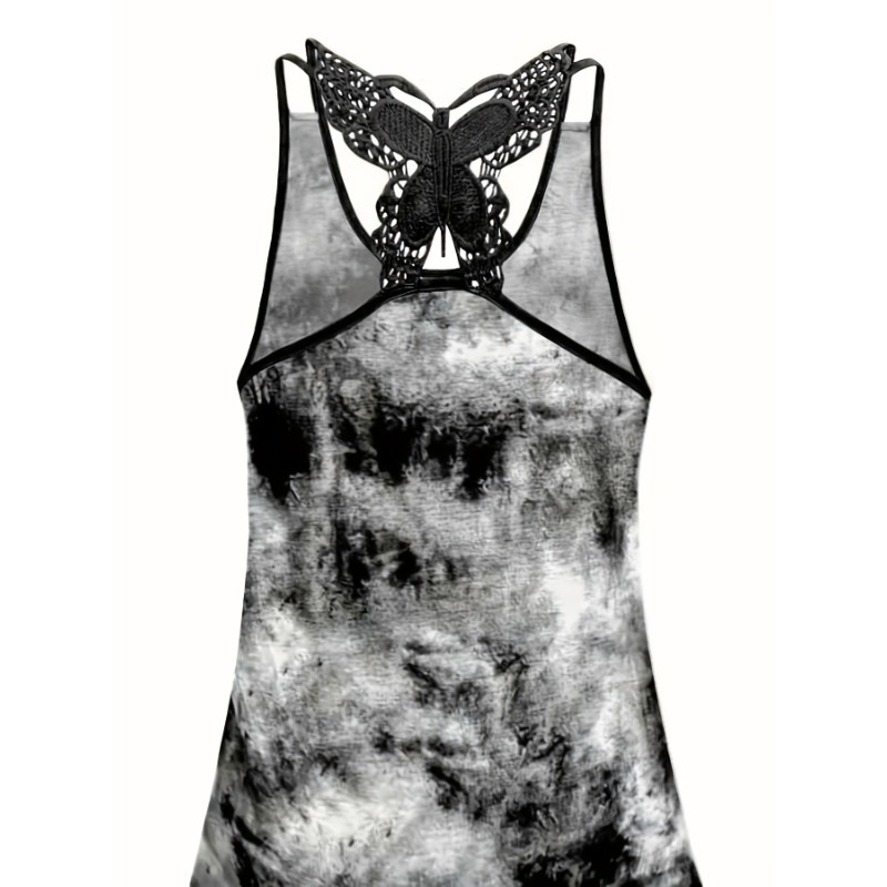 Plus Size 1XL-5XL Print Tank T - Street Fashion Plus Size บทวิจารณ์และราคา
