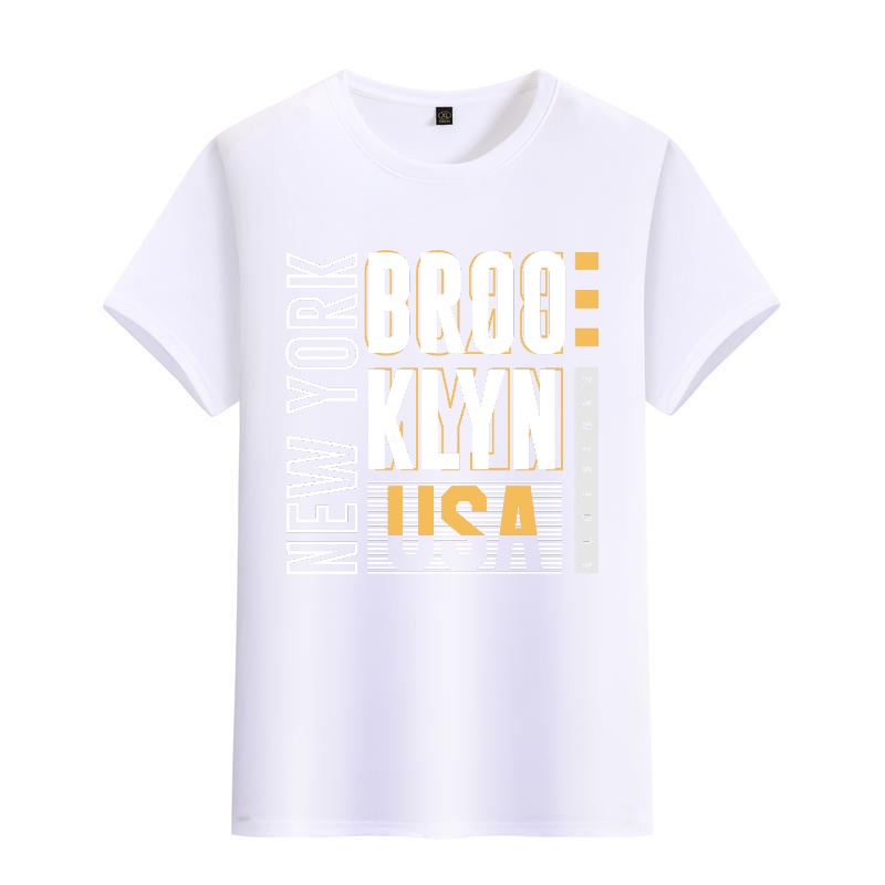 Men's Black Round-Neck Short-S - Street Fashion Of New York บทวิจารณ์และราคา
