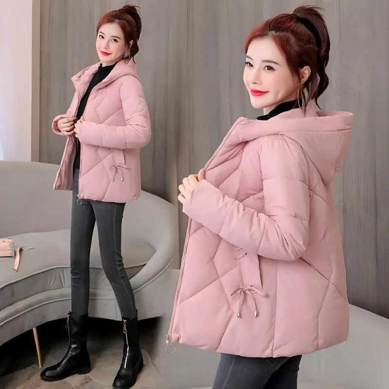 Parkas Women Coat Jacket Autum - Puffer Vest Padded บทวิจารณ์และราคา