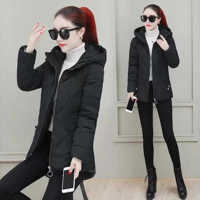 Parkas Women Coat Jacket Autum - Puffer Vest Padded บทวิจารณ์และราคา
