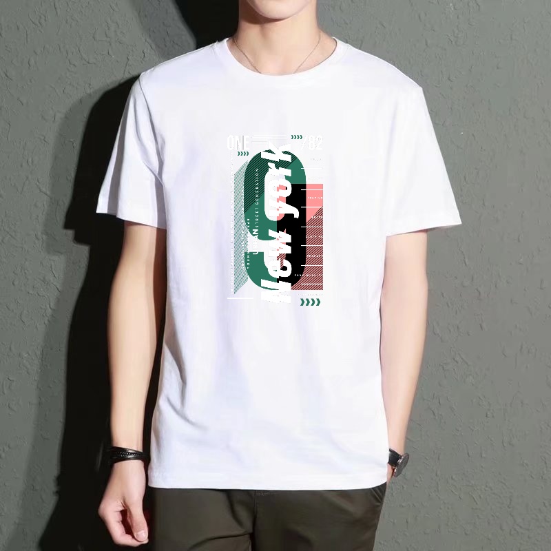 Men's Black Round-Neck Short-S - Street Fashion Of New York บทวิจารณ์และราคา