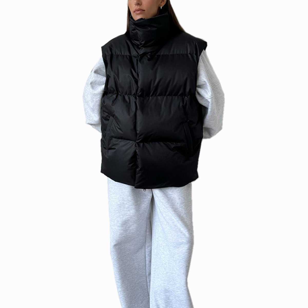 Women's Outerwear Casual Vest  - Puffer Vest Padded บทวิจารณ์และราคา