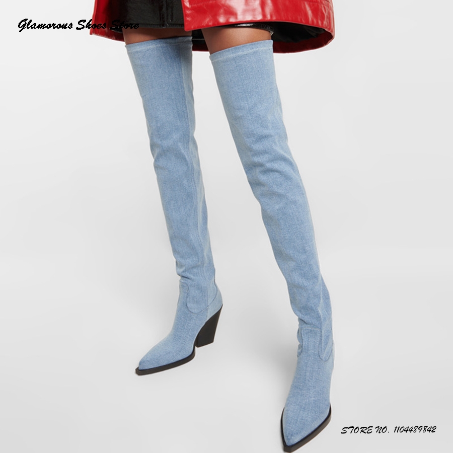 Fashion Stretch Over-the-knee  - Street Fashion Rome บทวิจารณ์และราคา