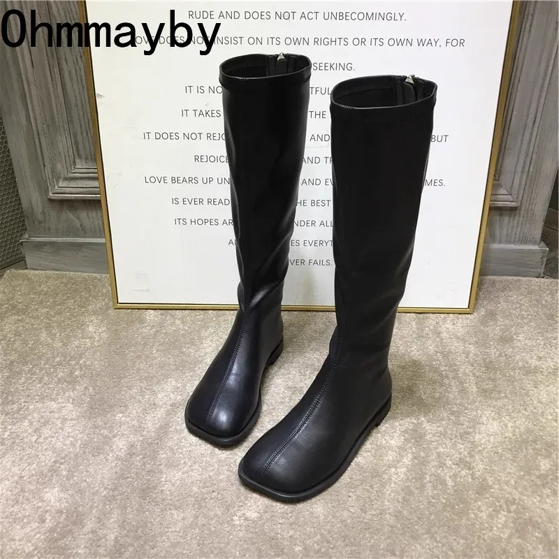 Street Style Stretch Women Kne - Street Fashion Rome บทวิจารณ์และราคา