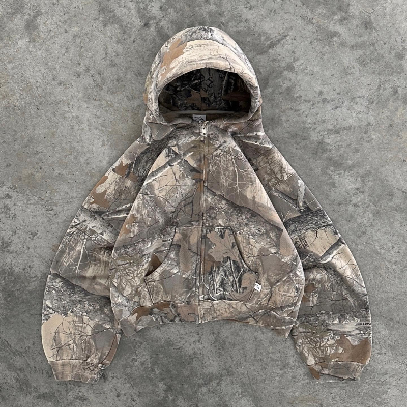 2 Pcs Outerwear Co-ords Y2K Re - Camo Pattern Set บทวิจารณ์และราคา