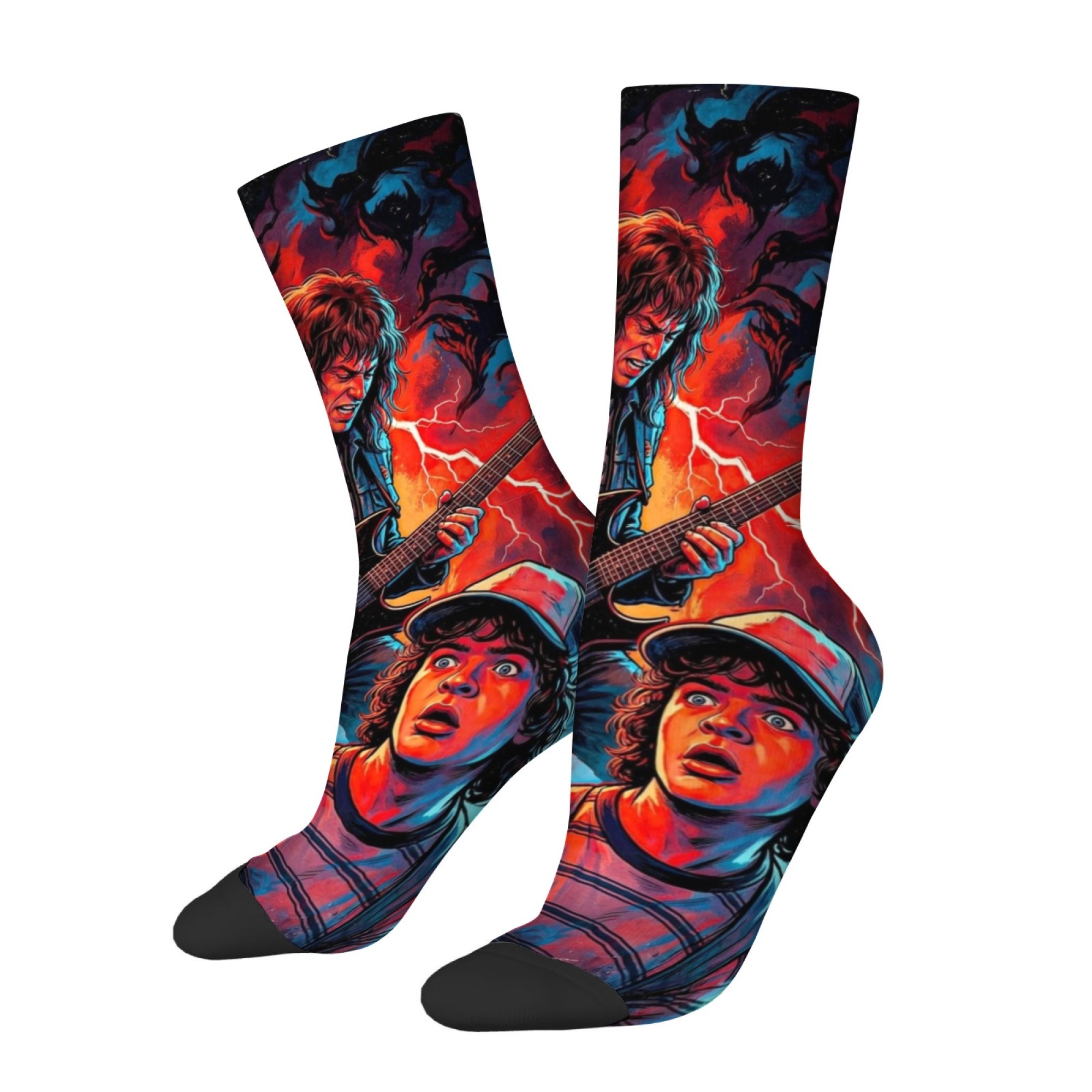 Cartoon Eddie Munson Retro Fas - Street Fashion Style Youtube บทวิจารณ์และราคา