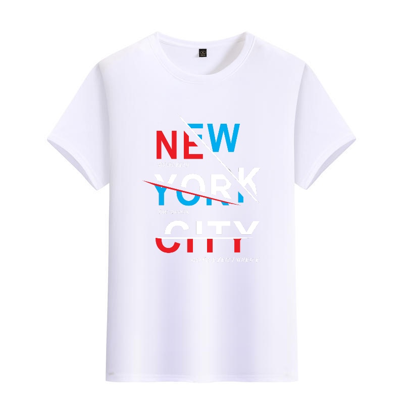 Men's Black Round-Neck Short-S - Street Fashion Of New York บทวิจารณ์และราคา