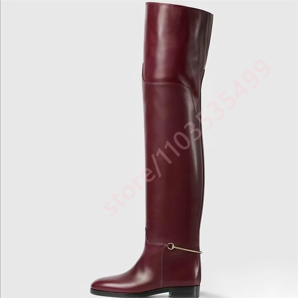 2025 Ladies Round Toe Over Kne - Street Fashion Lady บทวิจารณ์และราคา