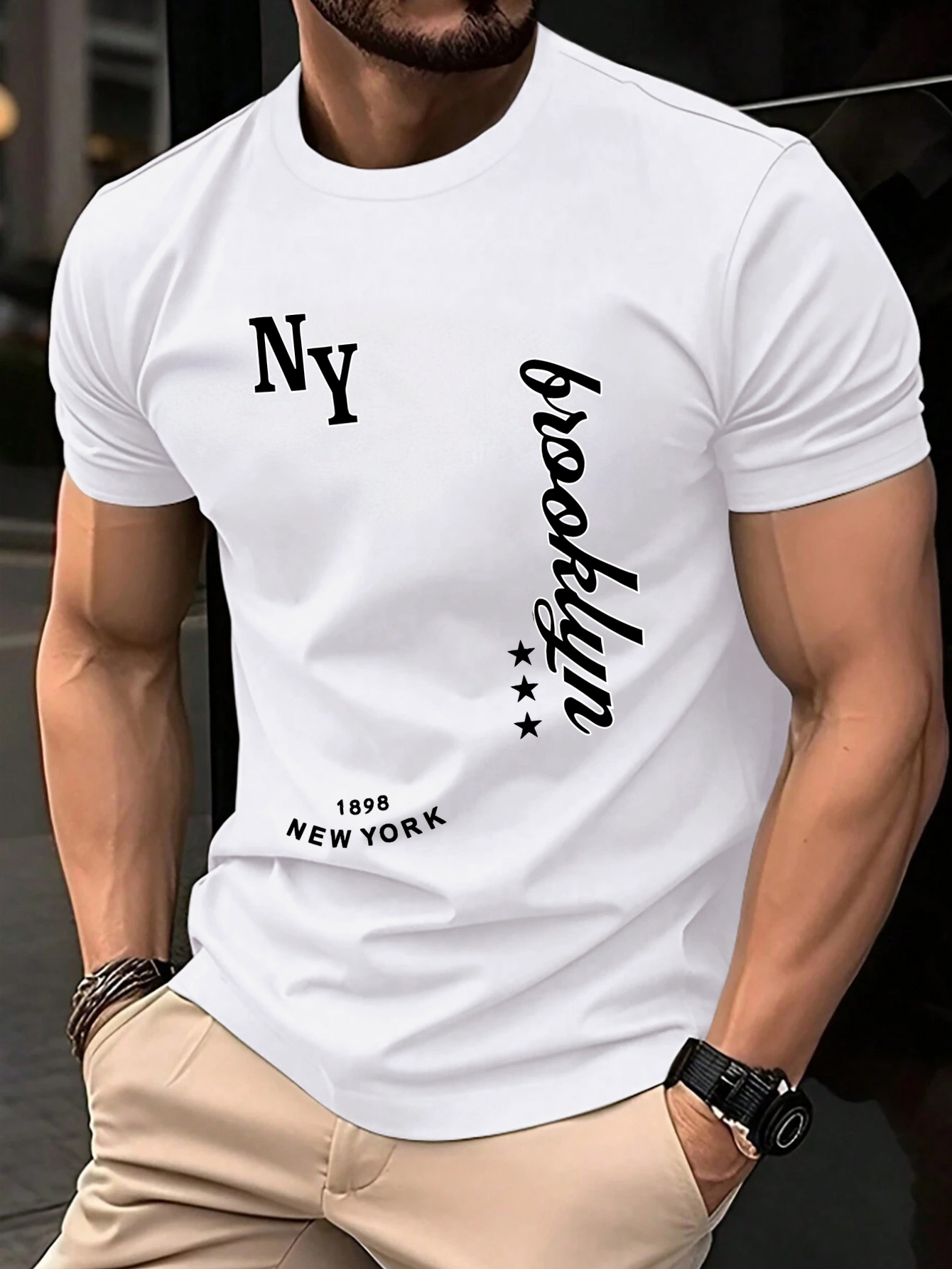 New York Brooklyn 1898 Art Let - Street Fashion Of New York บทวิจารณ์และราคา
