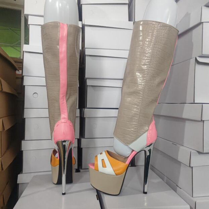 Orange Pink White Gray Mixed C - Street Fashion Rome บทวิจารณ์และราคา