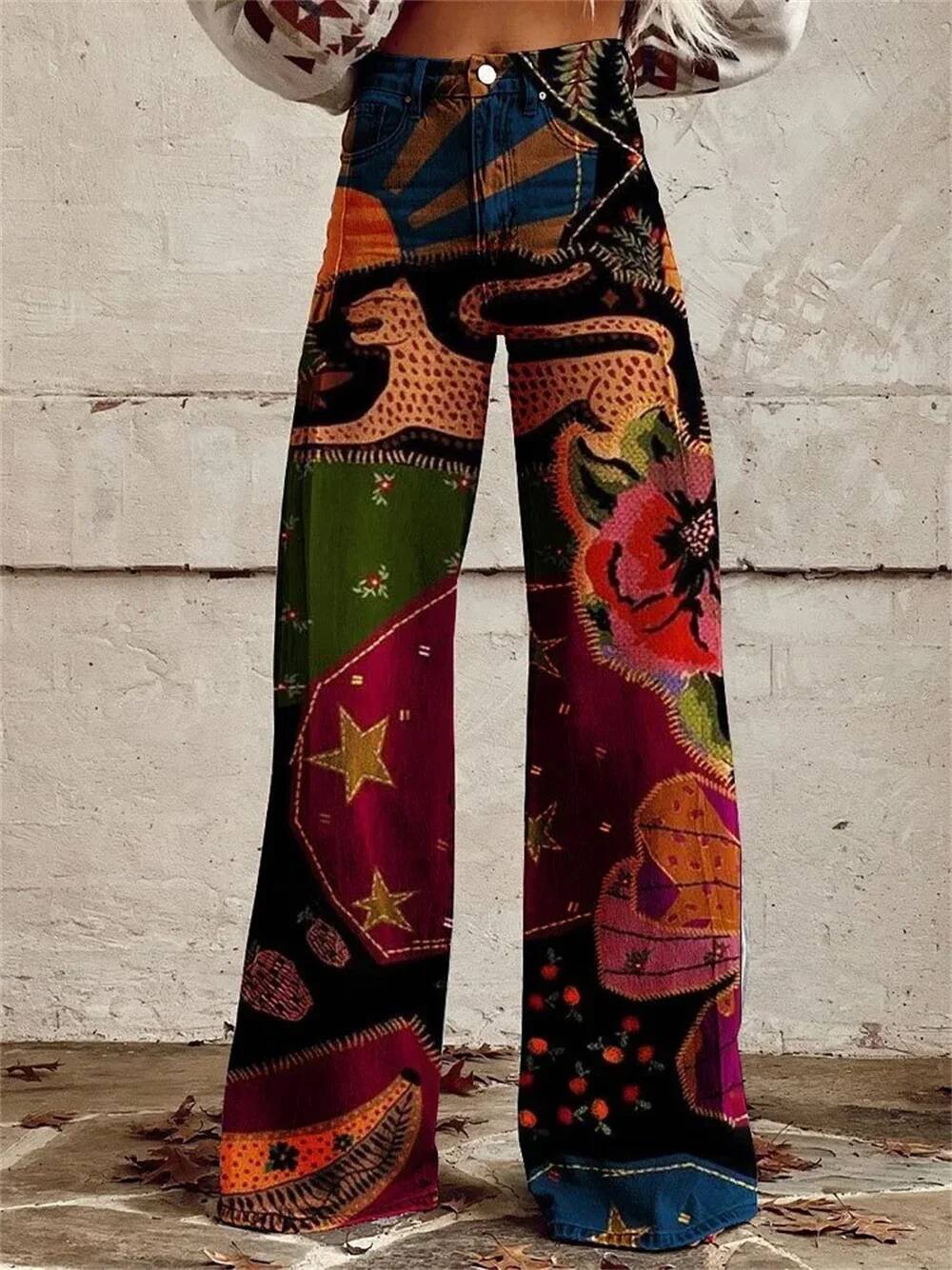 2026 Retro Fashion Waisted Hig - Street Fashion Taiwan บทวิจารณ์และราคา