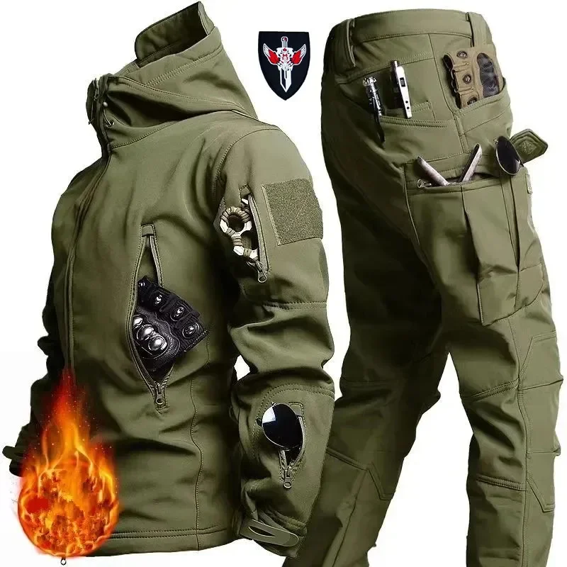 5XL 6XL Outdoor Skin Warmth Se - Camo Pattern Set บทวิจารณ์และราคา