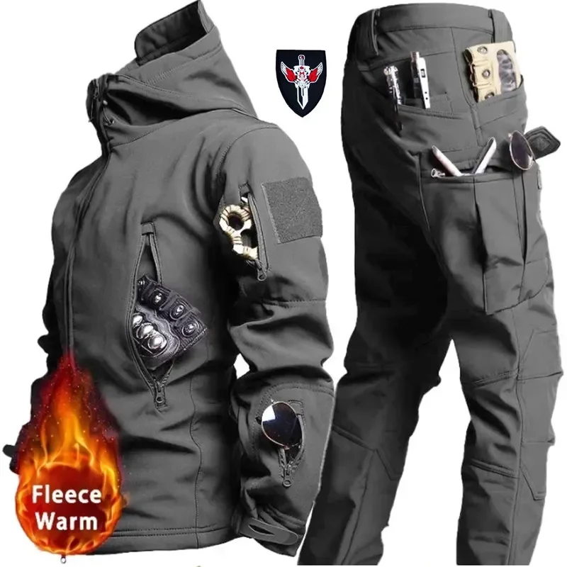 5XL 6XL Outdoor Skin Warmth Se - Camo Pattern Set บทวิจารณ์และราคา