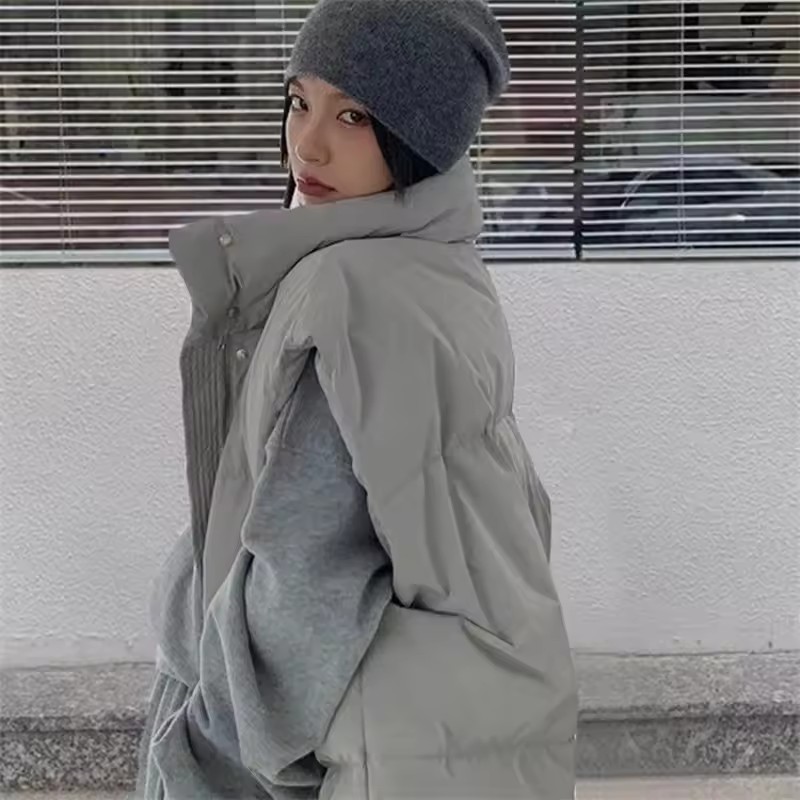 2025 New Korean Winter Vest Ja - Puffer Vest Padded บทวิจารณ์และราคา