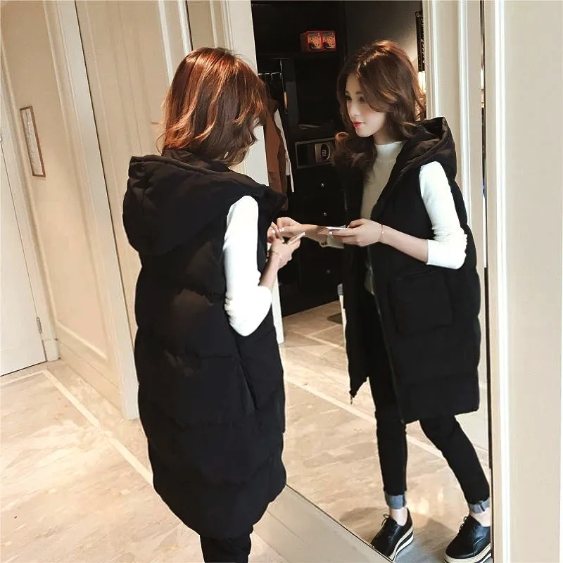 2026 New Winter Sleeveless Tan - Puffer Vest Padded บทวิจารณ์และราคา