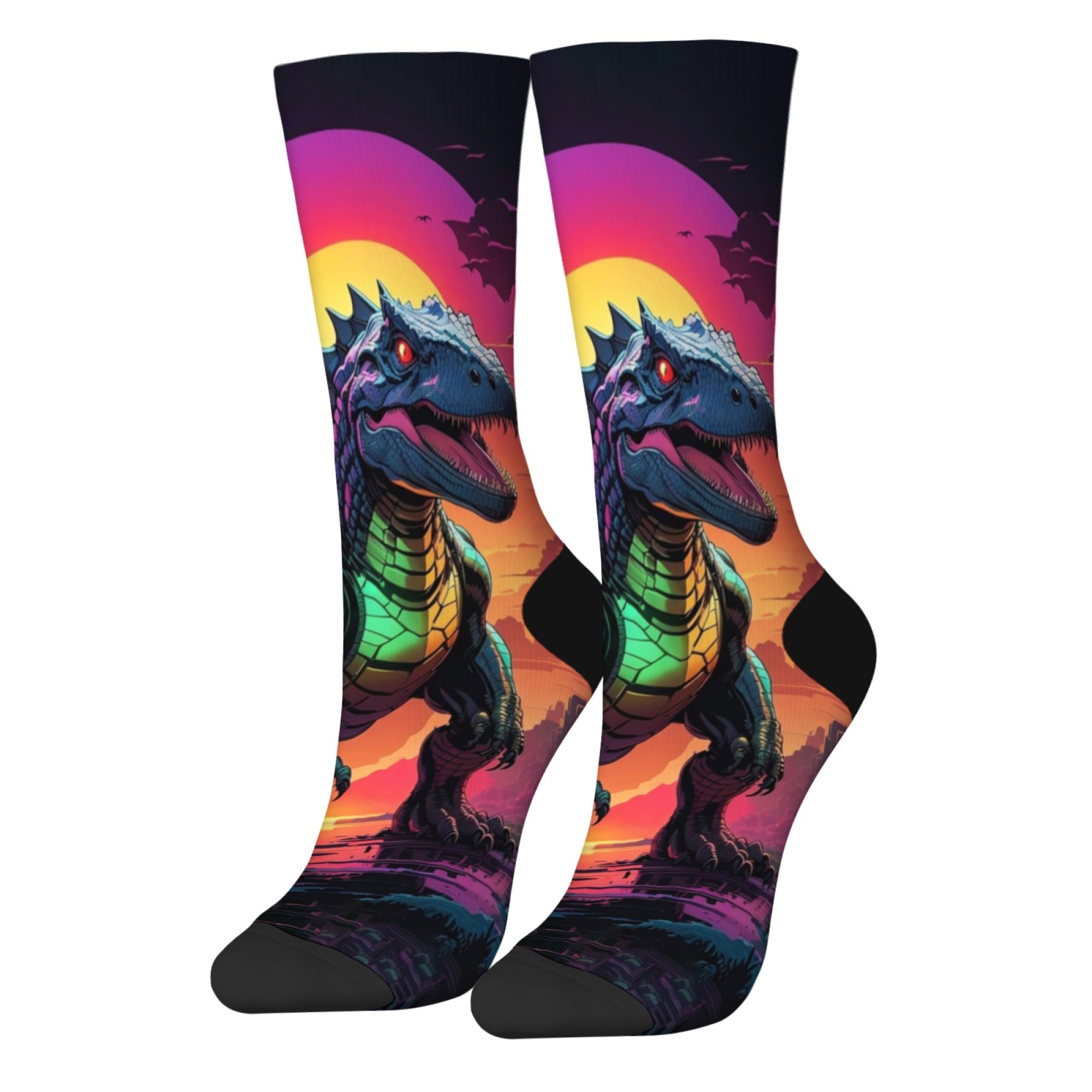 Comic Style Jurassic Dinosaur  - Street Fashion Style Youtube บทวิจารณ์และราคา