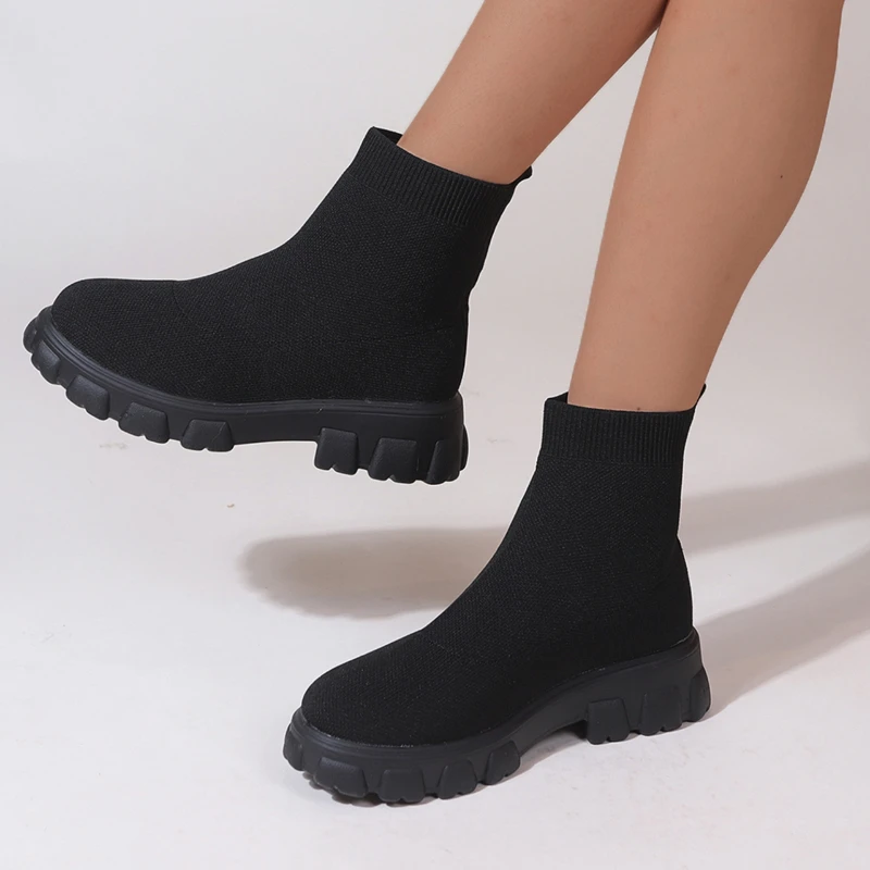 Brand Women Ankle Boots Lightw - Street Fashion Style Youtube บทวิจารณ์และราคา