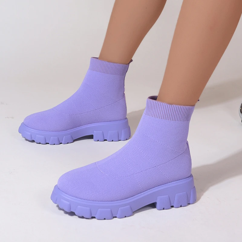 Brand Women Ankle Boots Lightw - Street Fashion Style Youtube บทวิจารณ์และราคา
