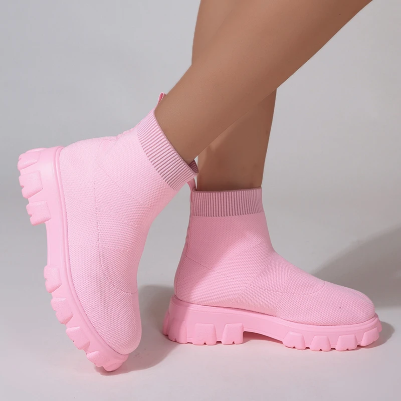 Brand Women Ankle Boots Lightw - Street Fashion Style Youtube บทวิจารณ์และราคา