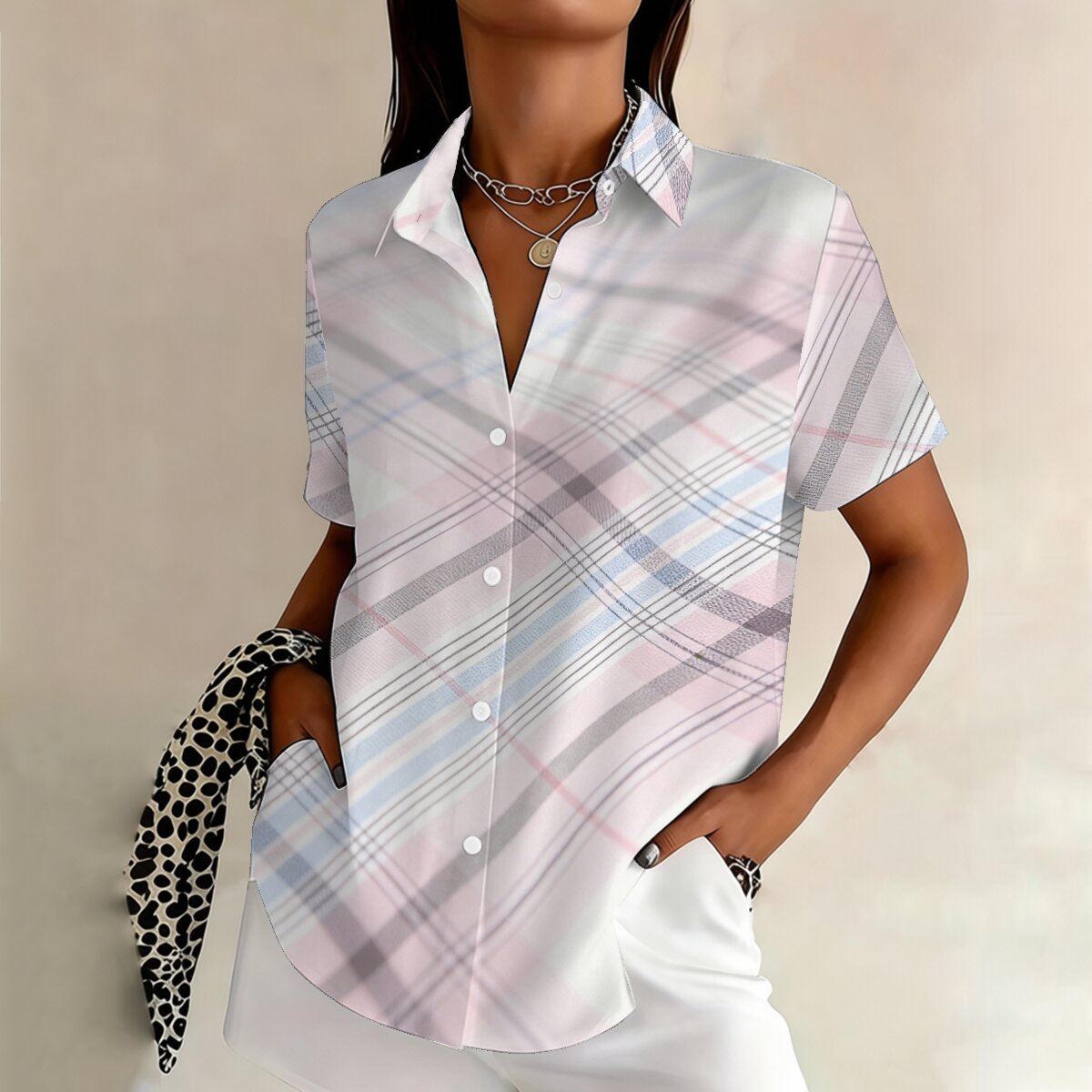 Fashion plus-size women's shor - Street Fashion Plus Size บทวิจารณ์และราคา