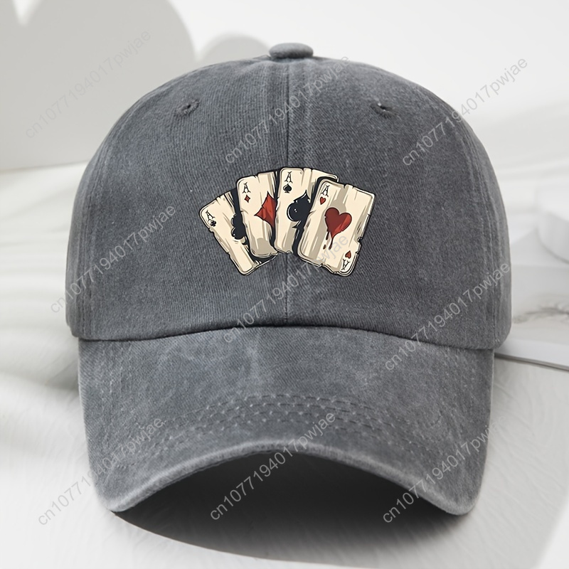 Unisex Retro Adjustable Baseba - Baseball Cap Fitted บทวิจารณ์และราคา