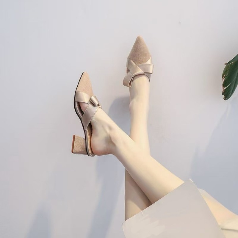 NEW Flat Sandals Pointed Toe M - Street Fashion Lady บทวิจารณ์และราคา