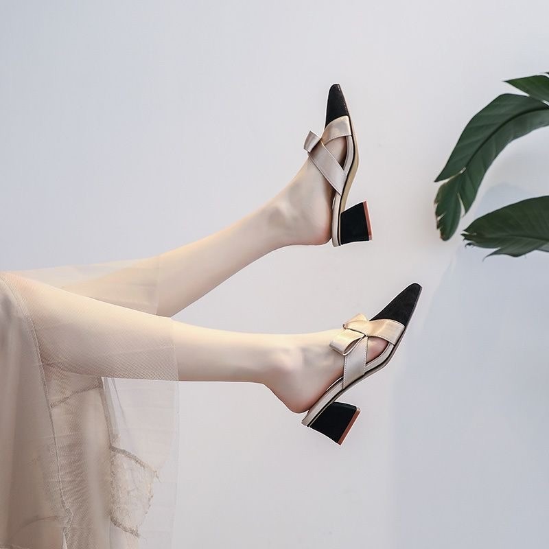 NEW Flat Sandals Pointed Toe M - Street Fashion Lady บทวิจารณ์และราคา